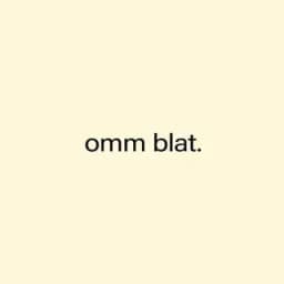 бот косметического бренда omm blat. Profile