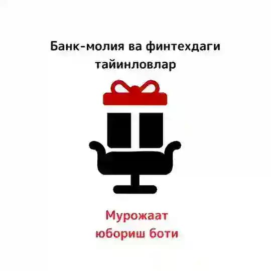 Bank-moliya tayinlov (tabrik) boti Profile