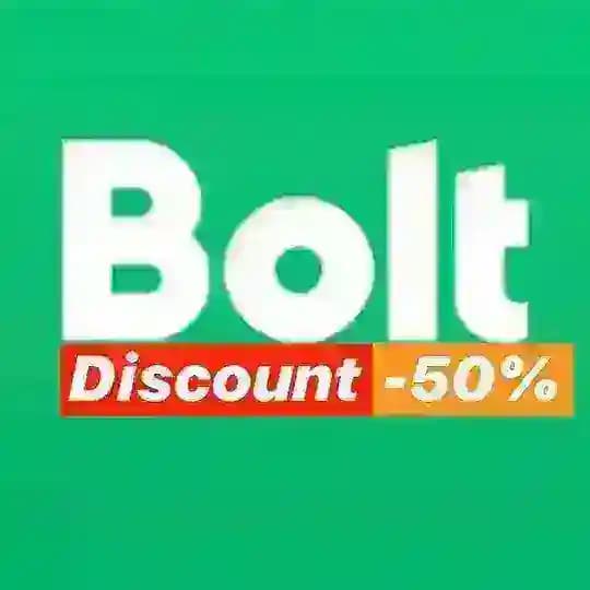 Bolt Discount -50%🚕