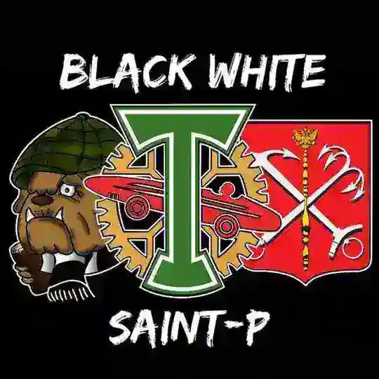 BLACK-WHITE SAINT-P