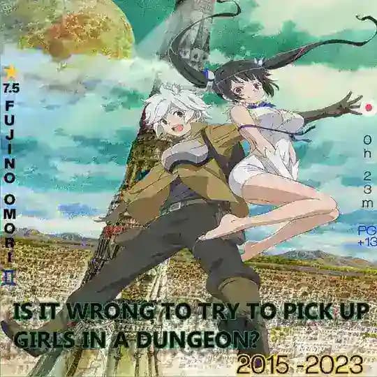 Is It Wrong to Try to Pick Up Girls in a Dungeon? Sub Dub Dual Anime • Is It Wrong to Try to Pick Up Girls in a Dungeon? Anime