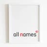 all-names® - nft artist