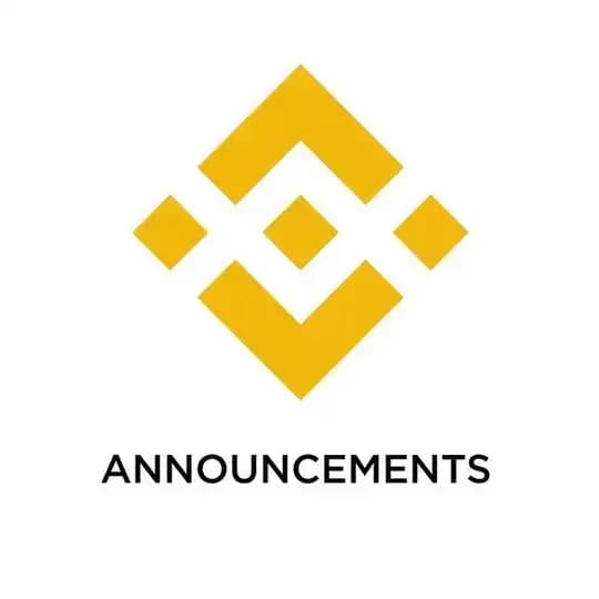 Binance Announcements Profile