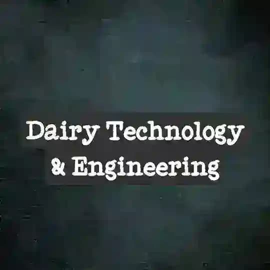 Dairy Technology and Engineering material for competitive exam