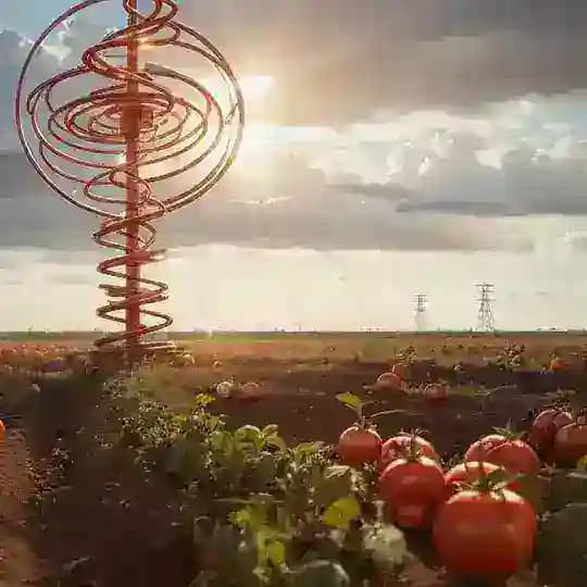Electroculture farming