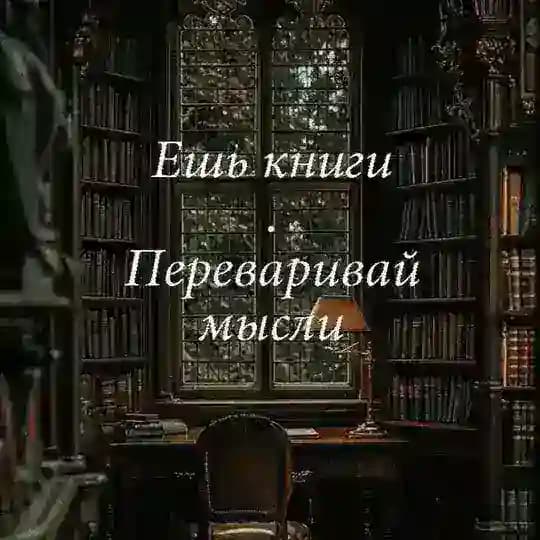 Ешь книги • Переваривай мысли