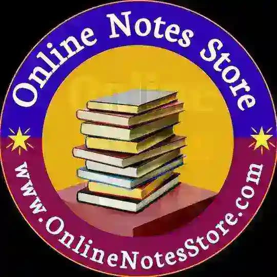Online Notes Store | Online Notes, Quiz & Employment News Portal