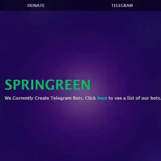 SPRINGREEN BOTS SHOP
