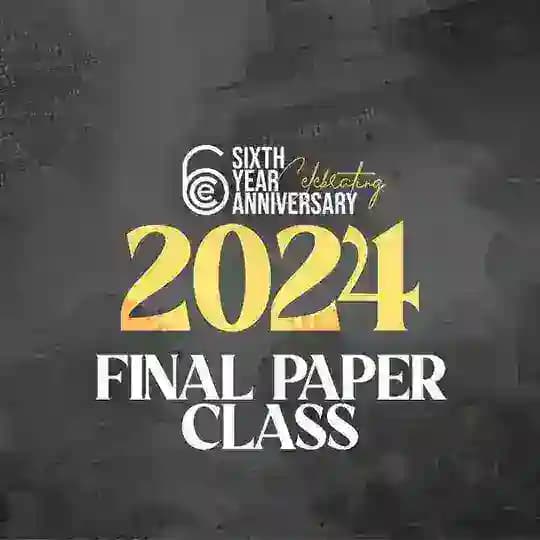 2024 Final Paper Class | ECHEM