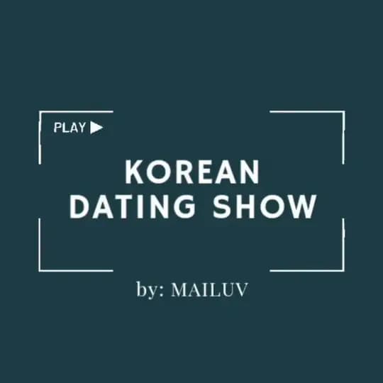Korean Dating Show