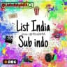 LIST INDIA SUB INDO