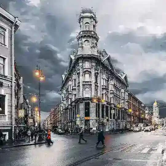 Пятый угол. Петербург. Стройка.