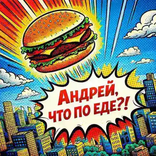 Андрей, что по еде?