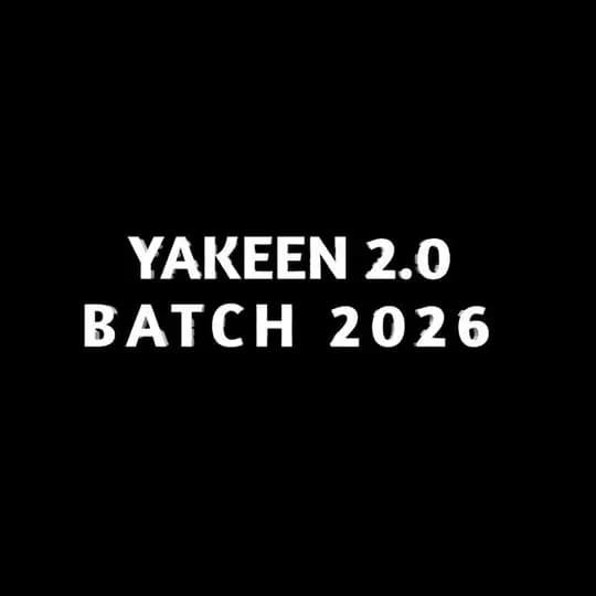 Yakeen 2.0 Batch Neet 2026 Team Legend