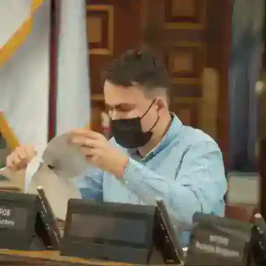 Депутат Антон Бурмистров (ОбьГЭС)