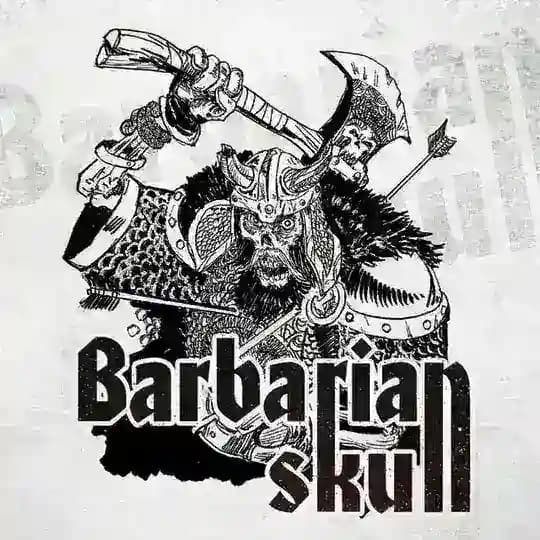 BARBARIAN SKULL ☠