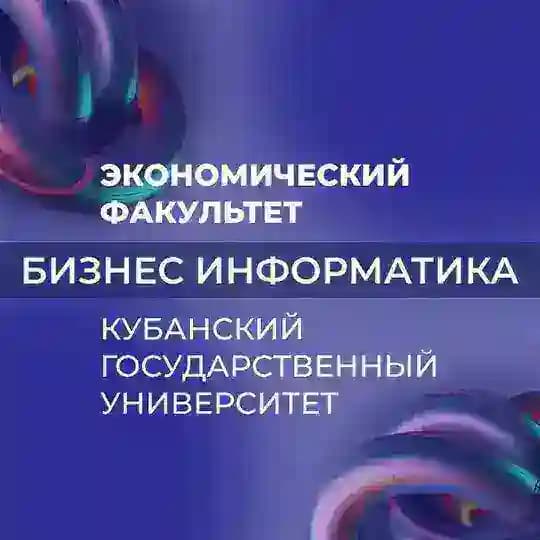 Бизнес–информатика КубГУ