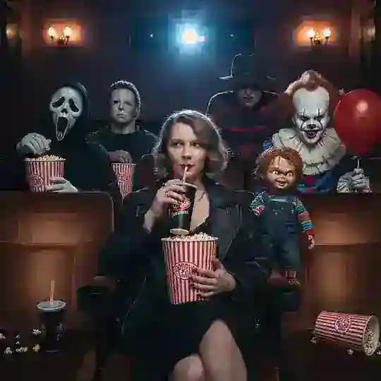 Аня смотрит сериалы