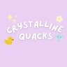 crystalline quacks ❀ᰔᩚ