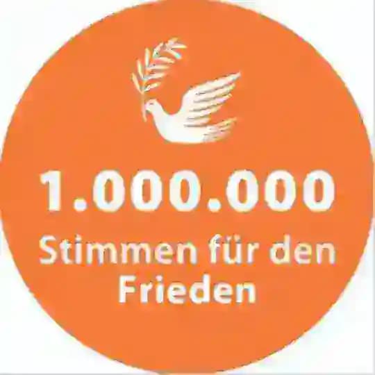 1.000.000 Stimmen für den Frieden
