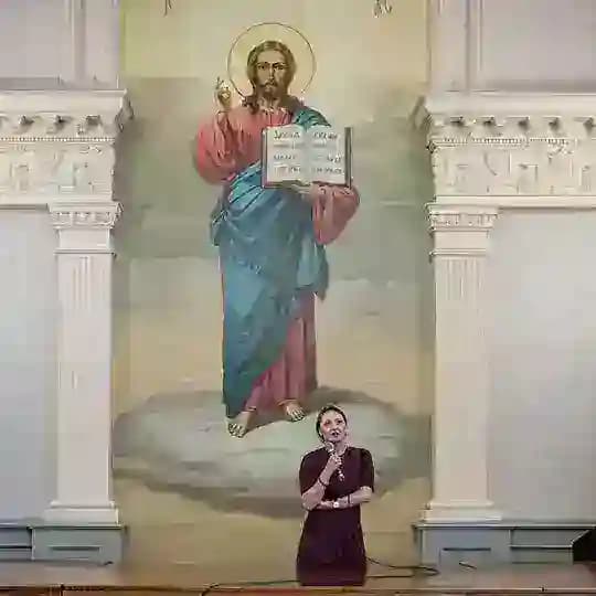Woman in Church