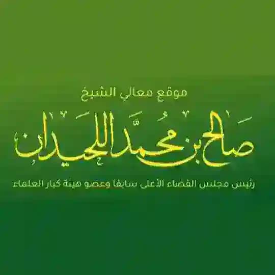 шейх Салих аль-Люхайдан ©
