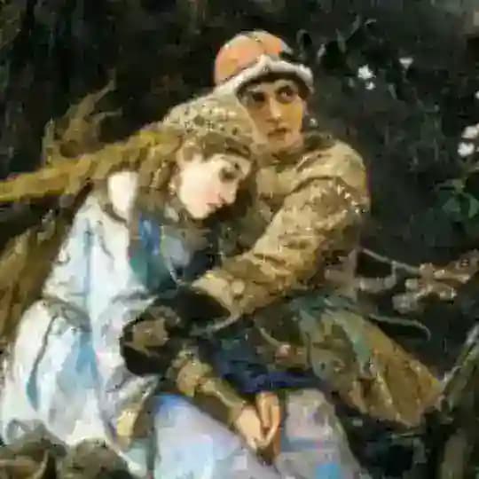 сестрица лисица с веткой крапивы