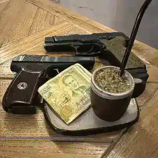 матэ деньги два ствола