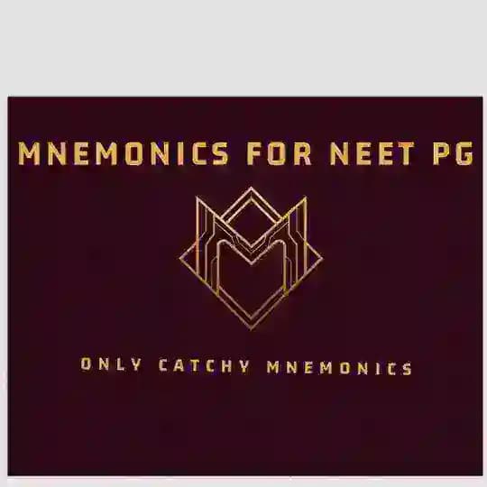 Mnemonics for NEET PG