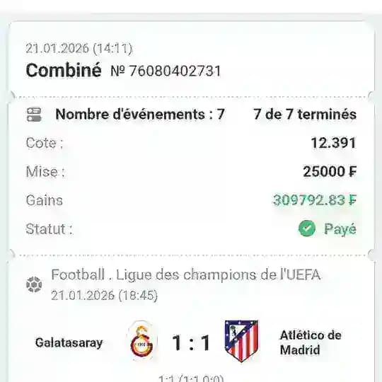 PRONOSTIC NTE250