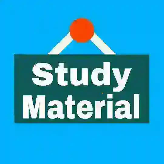 STUDY MATERIAL - Placement Jobs & Materials