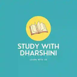 STUDY WITH DHARSHINI📖🖌 Profile