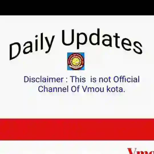 VMOU KOTA Daily Updates Profile