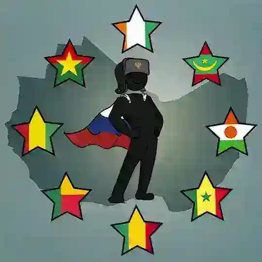 Тут была французская Западная Африка