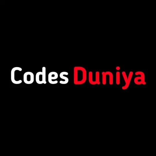 Codes Duniya ๐