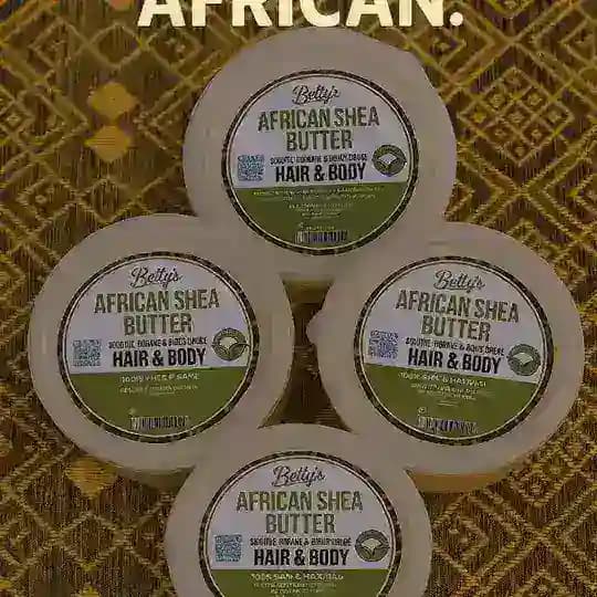 Betty's African Shea Butter & Black Soap *0911 038209*