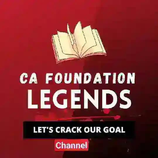 CA FOUNDATION LEGENDS π₯ π―