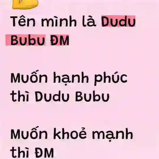 Dudu Bubu ĐM