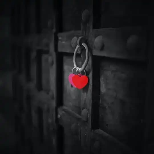 🍃🖤...Cute heart...🍃🖤