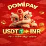 DomiPay 🇮🇳India pays USDT to exchange for INR