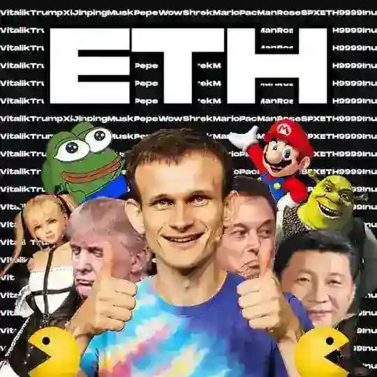 VitalikTrumpXiMuskPepeShrekMarioPacRoseETH9999Inu | PORTAL