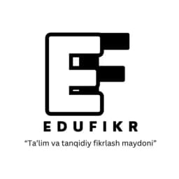 EduFikr – Ta’lim va tanqidiy fikrlash maydoni Profile