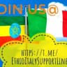 Ethio🇪🇹-Italy🇮🇹 Support Line