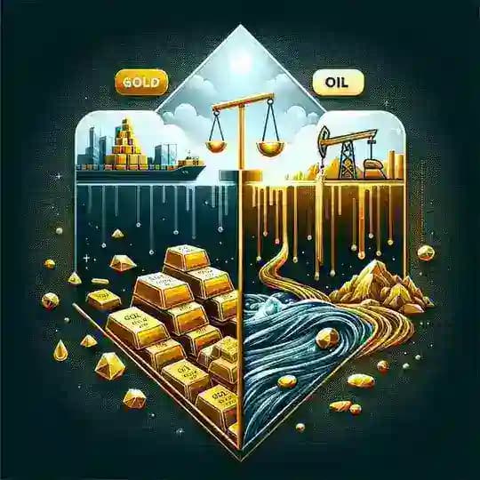 Золото vs Нефть