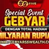 Event Gebyar 55five - Reward Emas