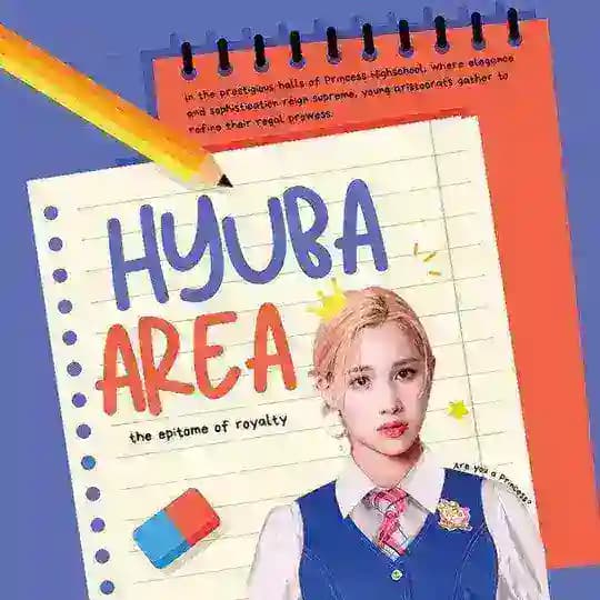 Hyuba Area; Resplendent in her regal demeanor, graced the realm of academia.