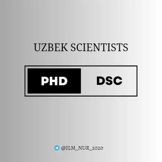 Doktorantlar va ilmiy izlanuvchilar | PhD, DSc