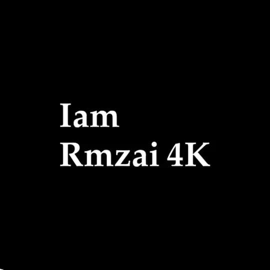 I am Ramzi 4k