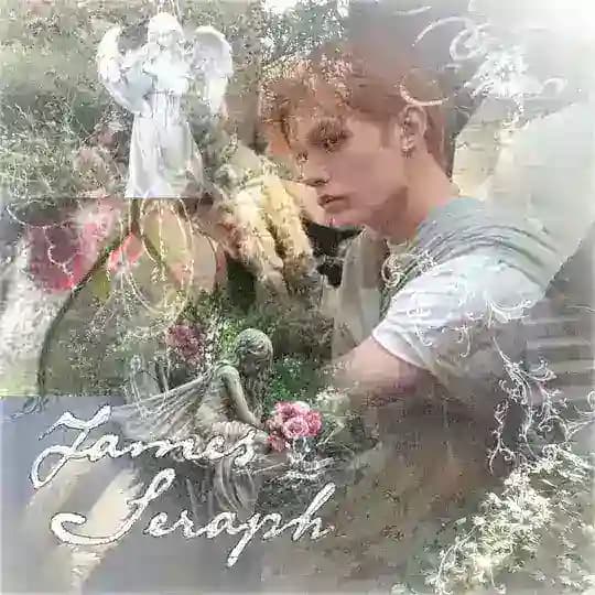 ◌ . *🪽𝓙ameseraph: born seraphic, draped in empyrean light..❀♥️