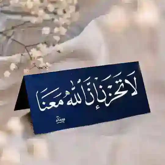 -لَاتَحْزَن‌إنَّ‌اللهَ‌مَعَنَا🤍.
